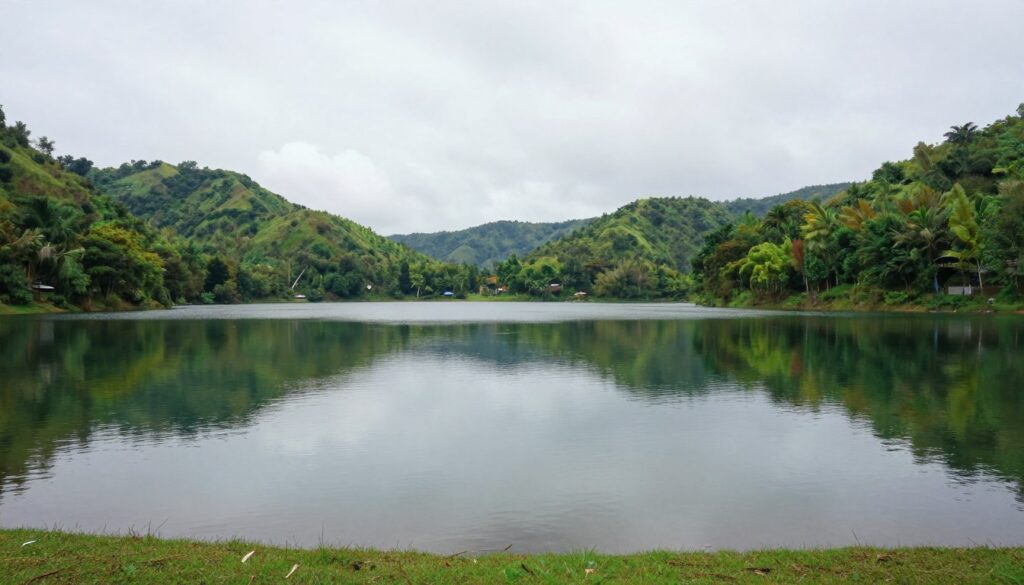 Keindahan Danau Ranu Agung di wisata Probolinggo