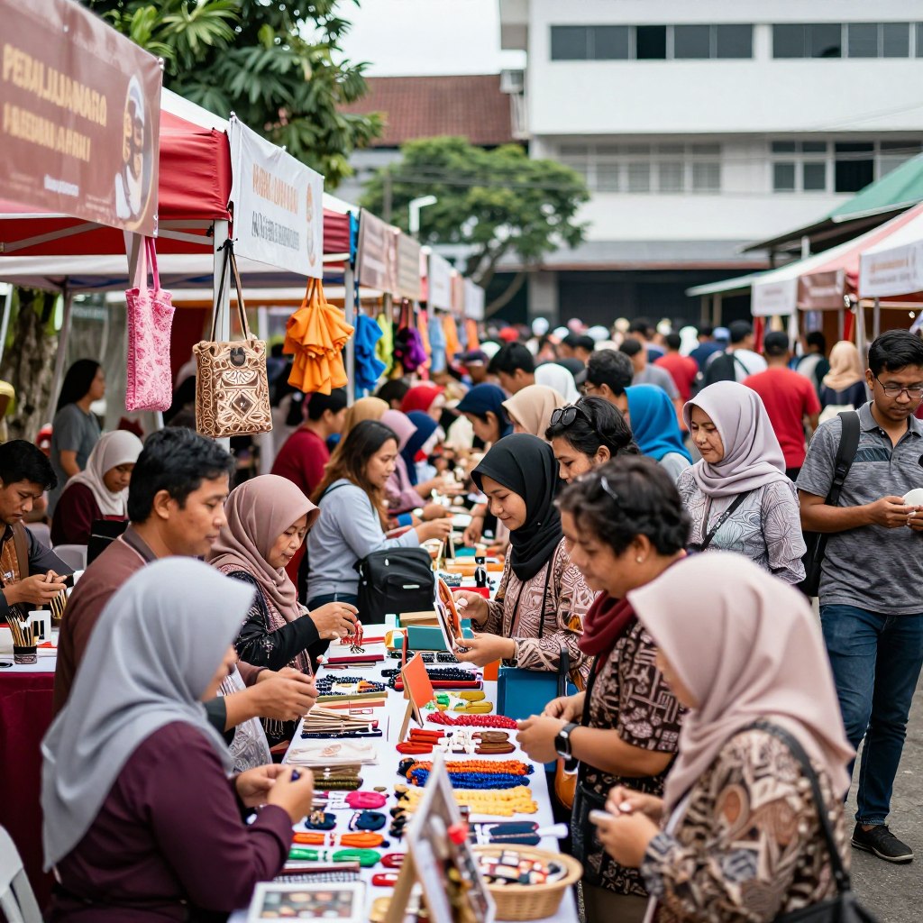 Keramaian pengunjung di event wisata Probolinggo yang mendukung ekonomi lokal