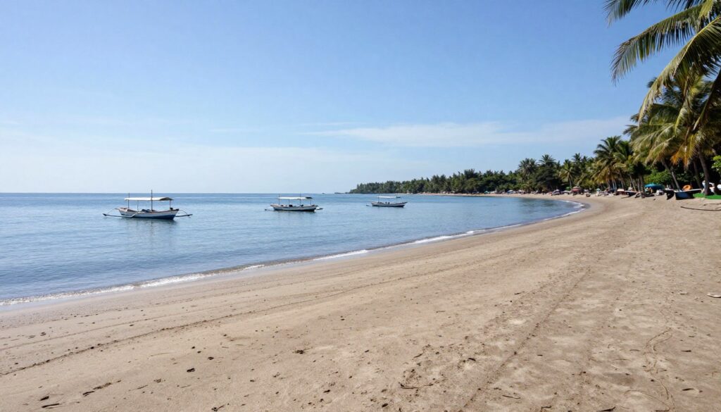 Pemandangan Pantai Bentar di Wisata Probolinggo